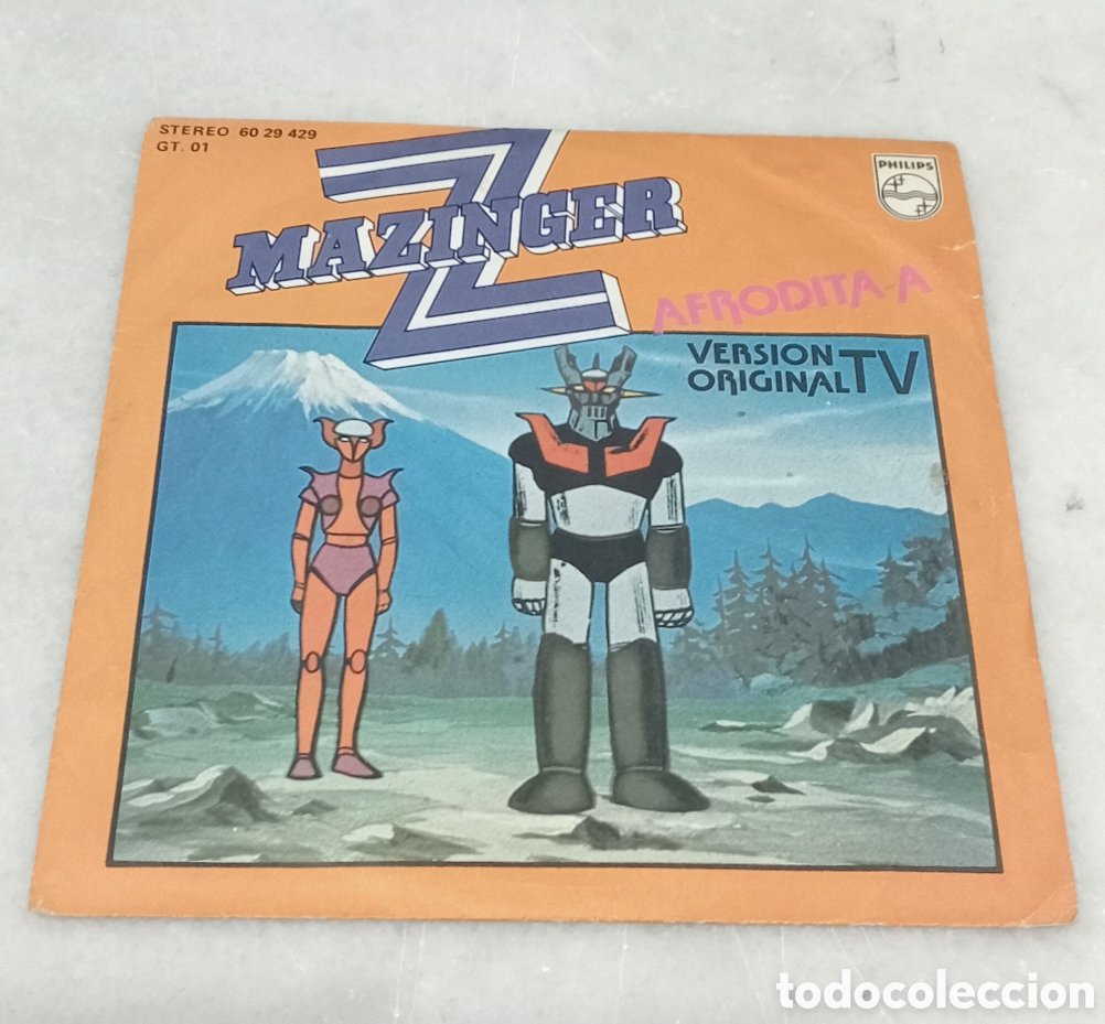 Discos de vinilo: Single vinilo Mazinger Z