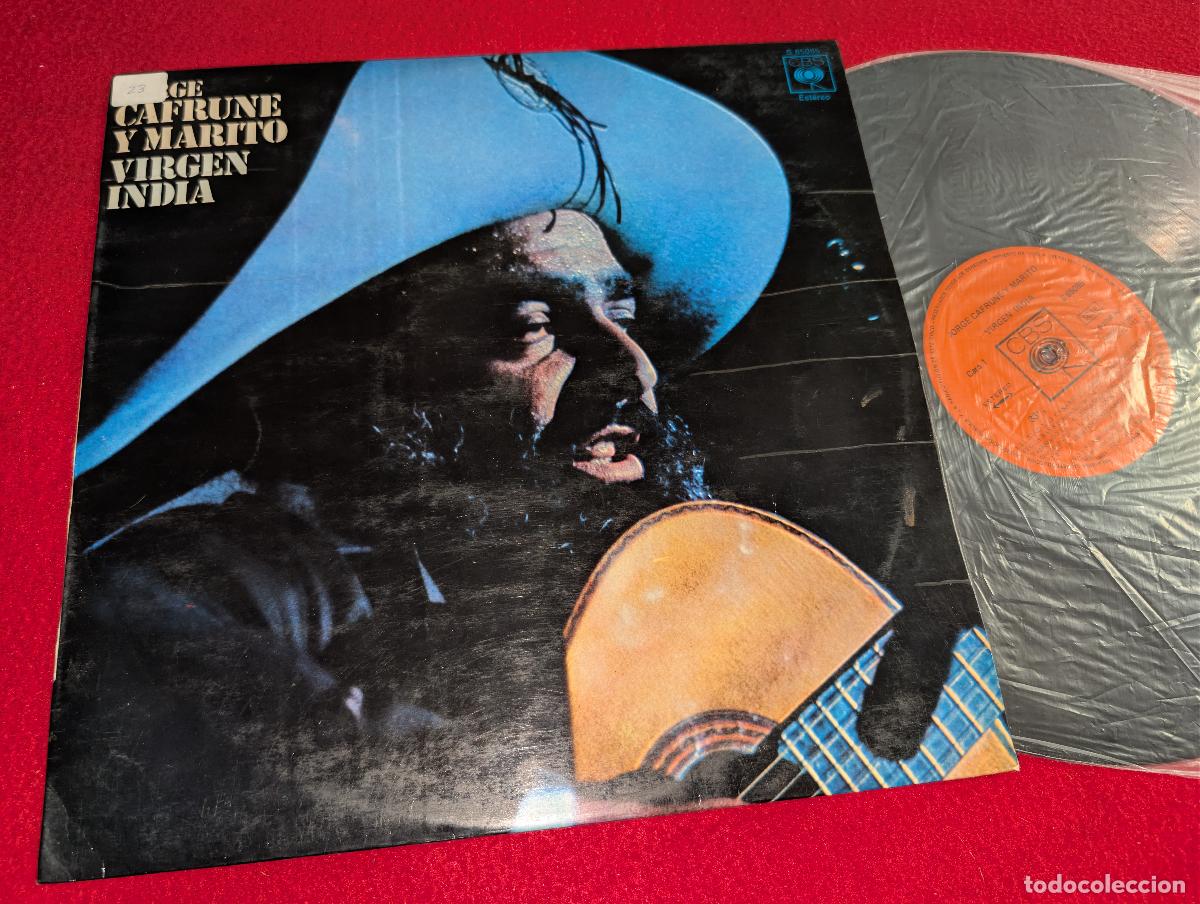 Discos de vinilo: JORGE CAFRUNE Y MARITO Virgen india LP 1972 CBS ESPA&Ntilde;A SPAIN