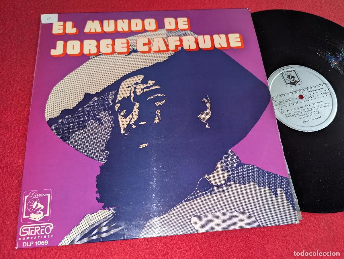 Discos de vinilo: JORGE CAFRUNE El mundo de Jorge Cafrune LP 1973 Diresa ESPA&Ntilde;A SPAIN