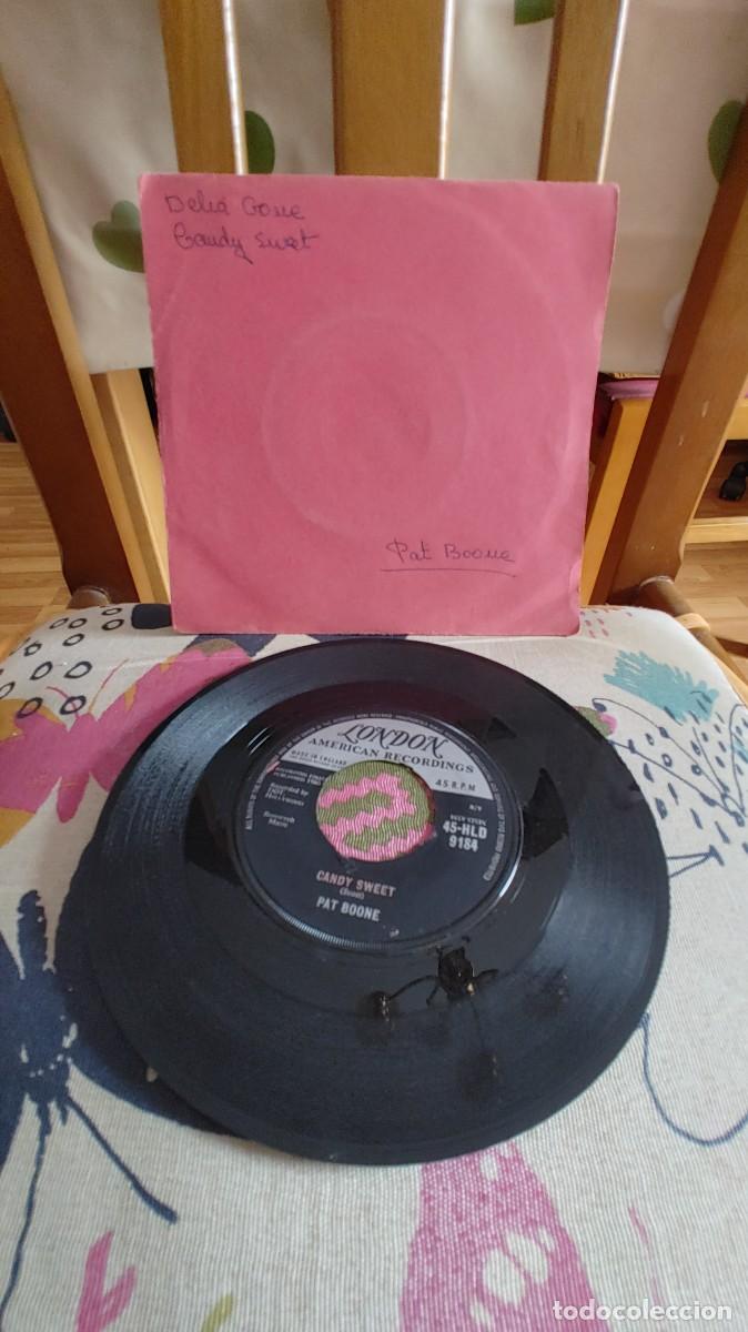 Discos de vinilo: PAT BOONE-SINGLE DELIA GONE