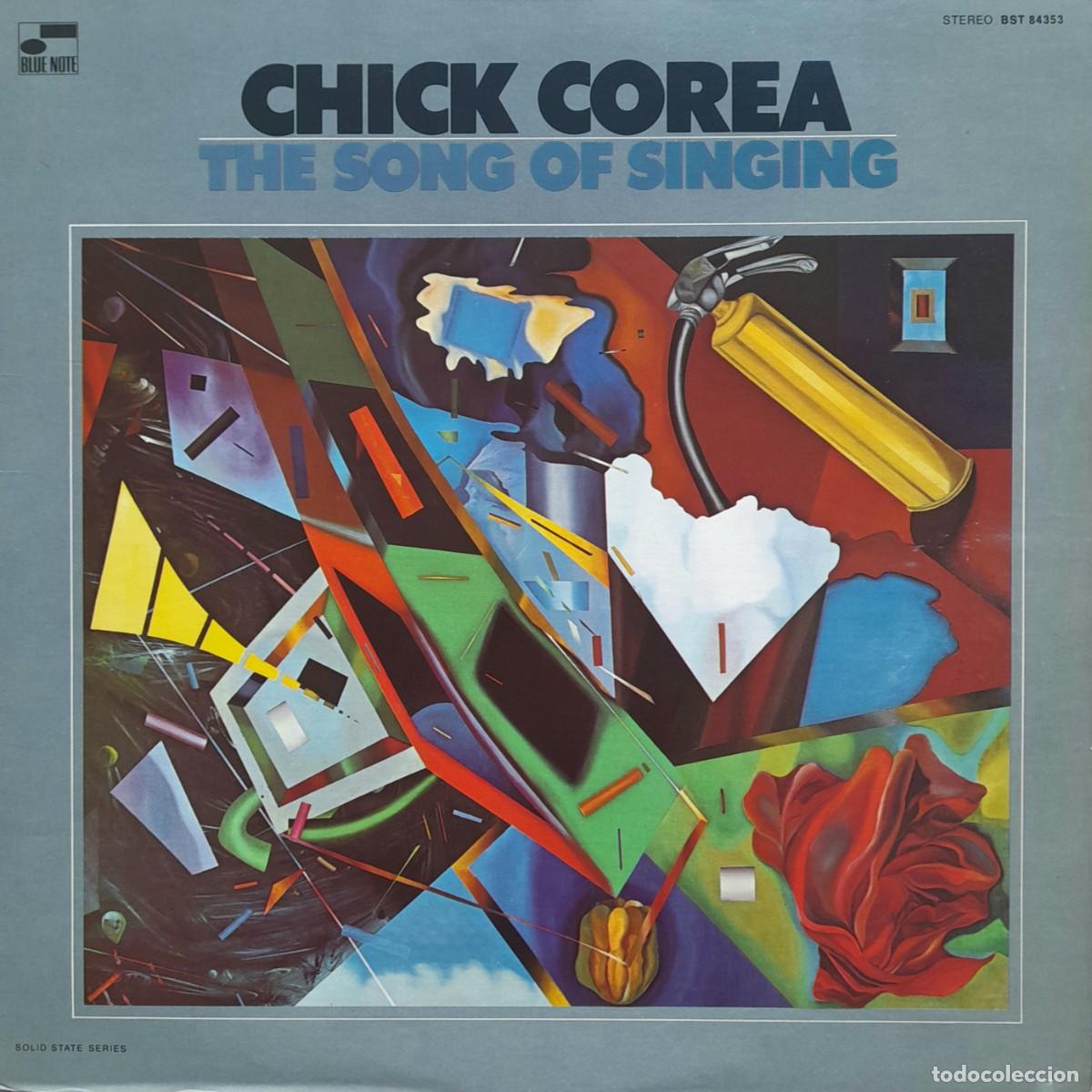 Discos de vinilo: The song of singing. Chick Corea. LP Blue Note USA