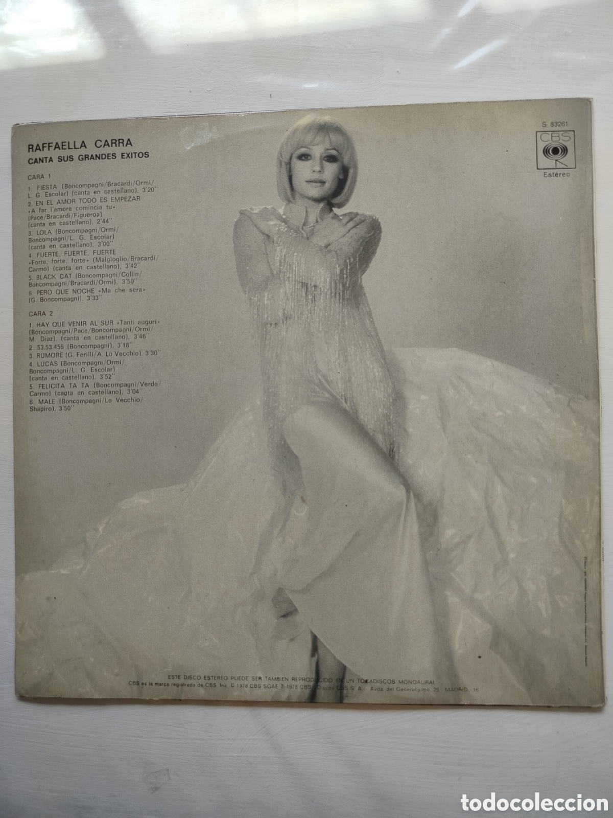Discos de vinilo: Raffaella Carra LP &Eacute;xitos - Foto 2