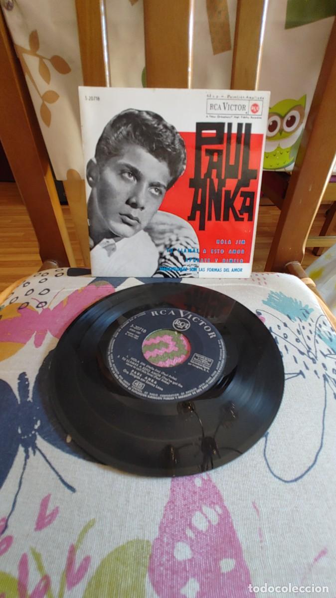 Discos de vinilo: PAUL ANKA-EP HOLA JIM +3