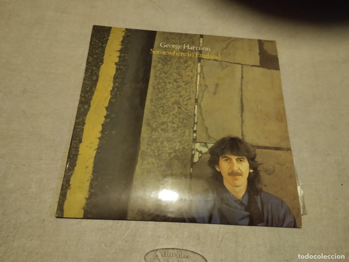 Discos de vinilo: GEORGE HARRISON LP SOMEWHERE IN ENGLAND ESP.1981 ENCARTE LETRAS