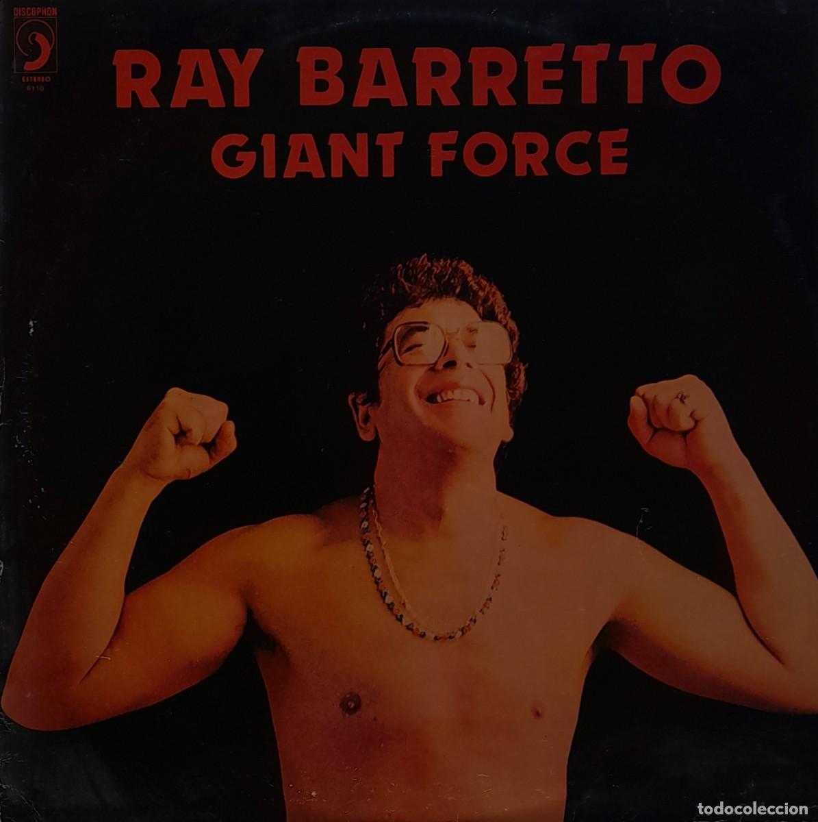 Discos de vinil: Giant force. Ray Barretto. LP 1980 Discophon