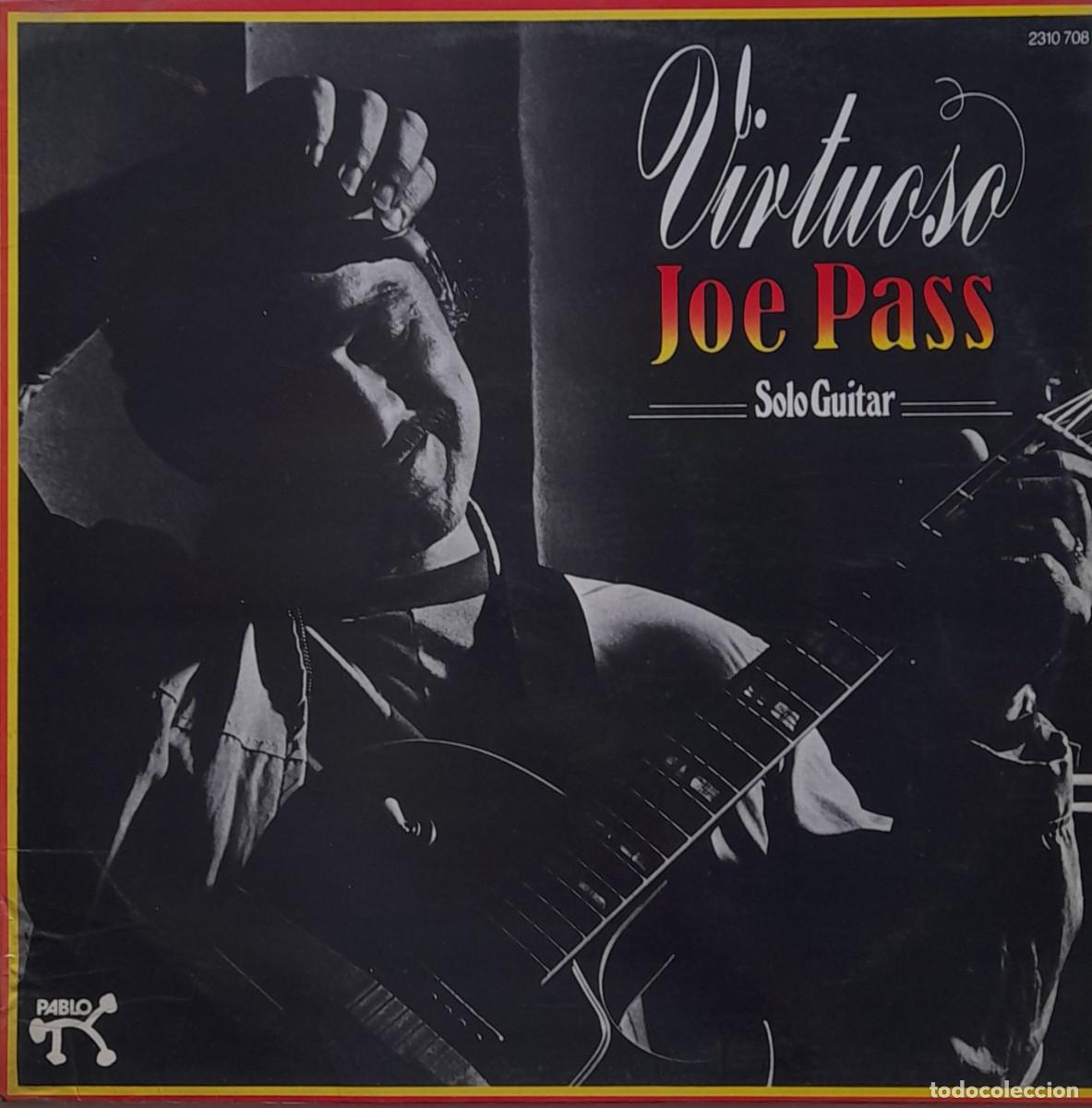 Vinyl-Schallplatten: Virtuoso. Solo guitar. Joe Pass. LP 1974 Pablo Records