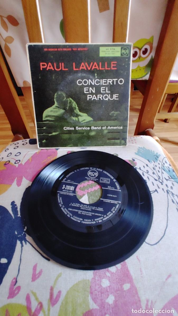 Discos de vinilo: PAUL LAVALLE-EP CONCIERTO EN EL PARQUE
