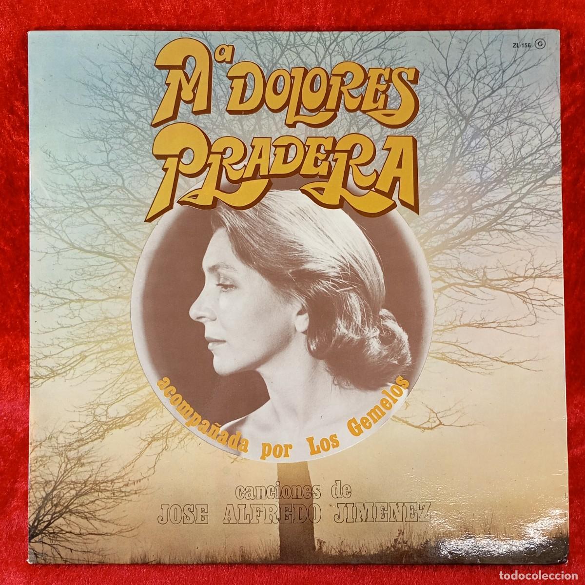 Discos de vinilo: M&ordf; DOLORES PRADERA ACOMPA&Ntilde;ADA POR LOS GEMELOS - JOSE ANFREDO JIMENEZ - LP VINILO - DISCO / 134