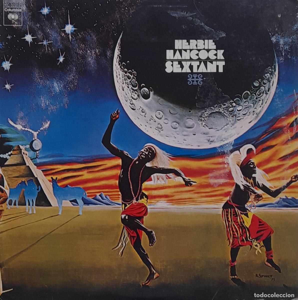 Discos de vinilo: Sextant. Herbie Hancock. LP 1973 CBS