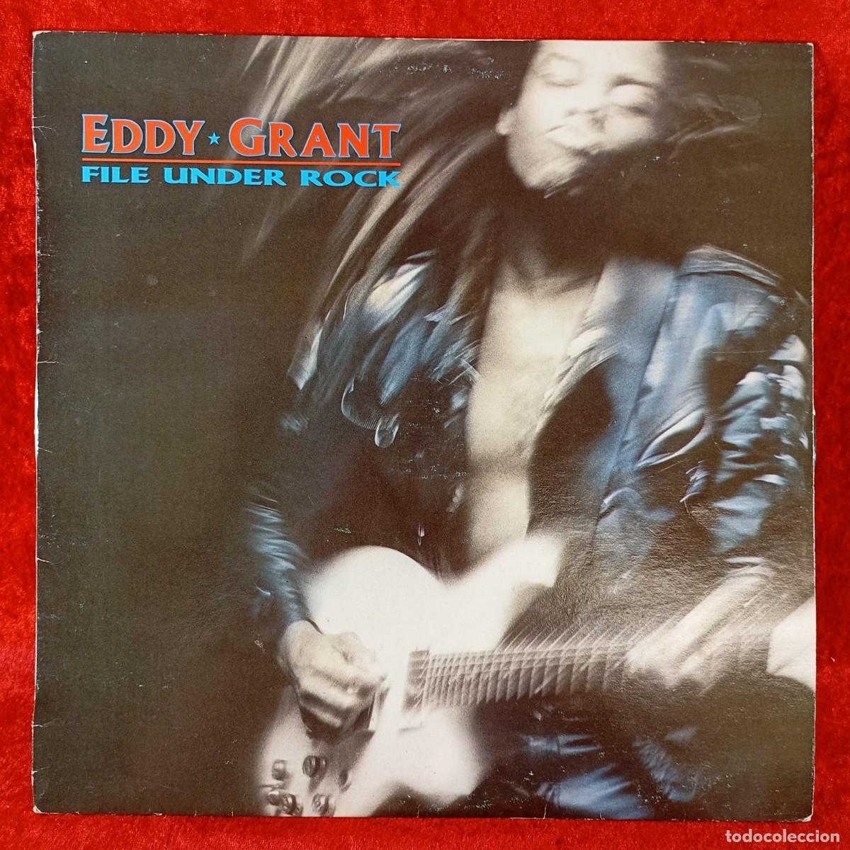 Discos de vinilo: EDDY GRANT - FILE UNDER ROCK - 590 79 0343 1 - LP VINILO - DISCO / 136