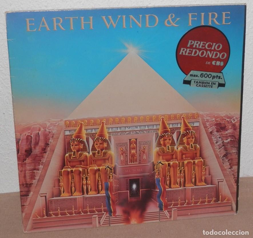 Discos de vinilo: DISCO LP DE VINILO DEL GRUPO EARTH WIND & FIRE