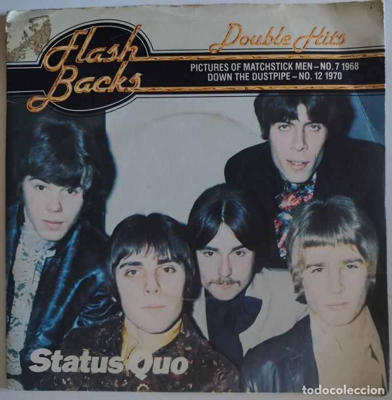 Discos de vinilo: The Status Quo. Pictures of Matchstick men/ Down the dustpipe. PYE, UK 1979 single