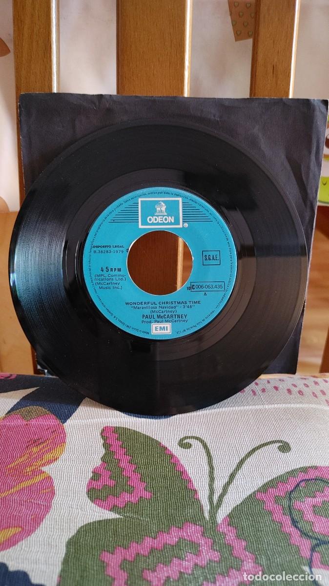 Discos de vinilo: PAUL McCARTNEY-SINGLE WONDERFUL CHRISTMASTIME