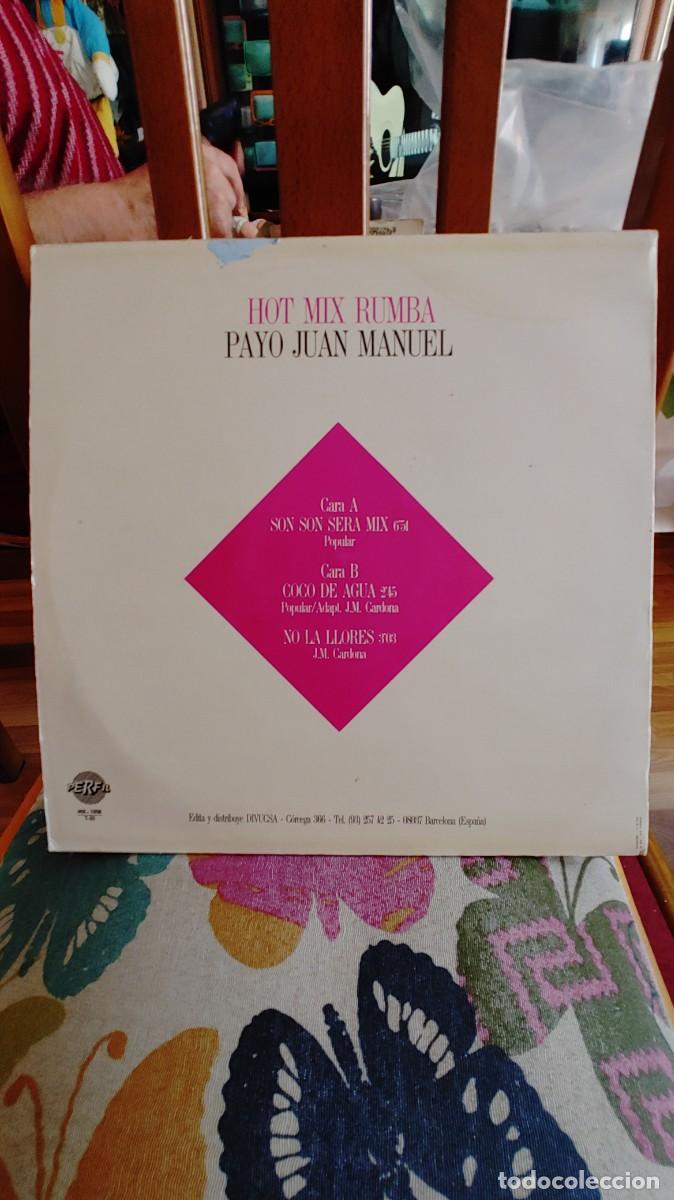 Discos de vinilo: PAYO JUAN MANUEL-MAXI SON SON SERA - Foto 2