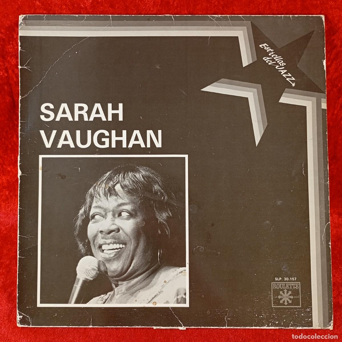 Discos de vinilo: SARAH VAUGHAN - ESTRELLAS DEL JAZZ - SLP. 30.157 - LP VINILO - DISCO / 144