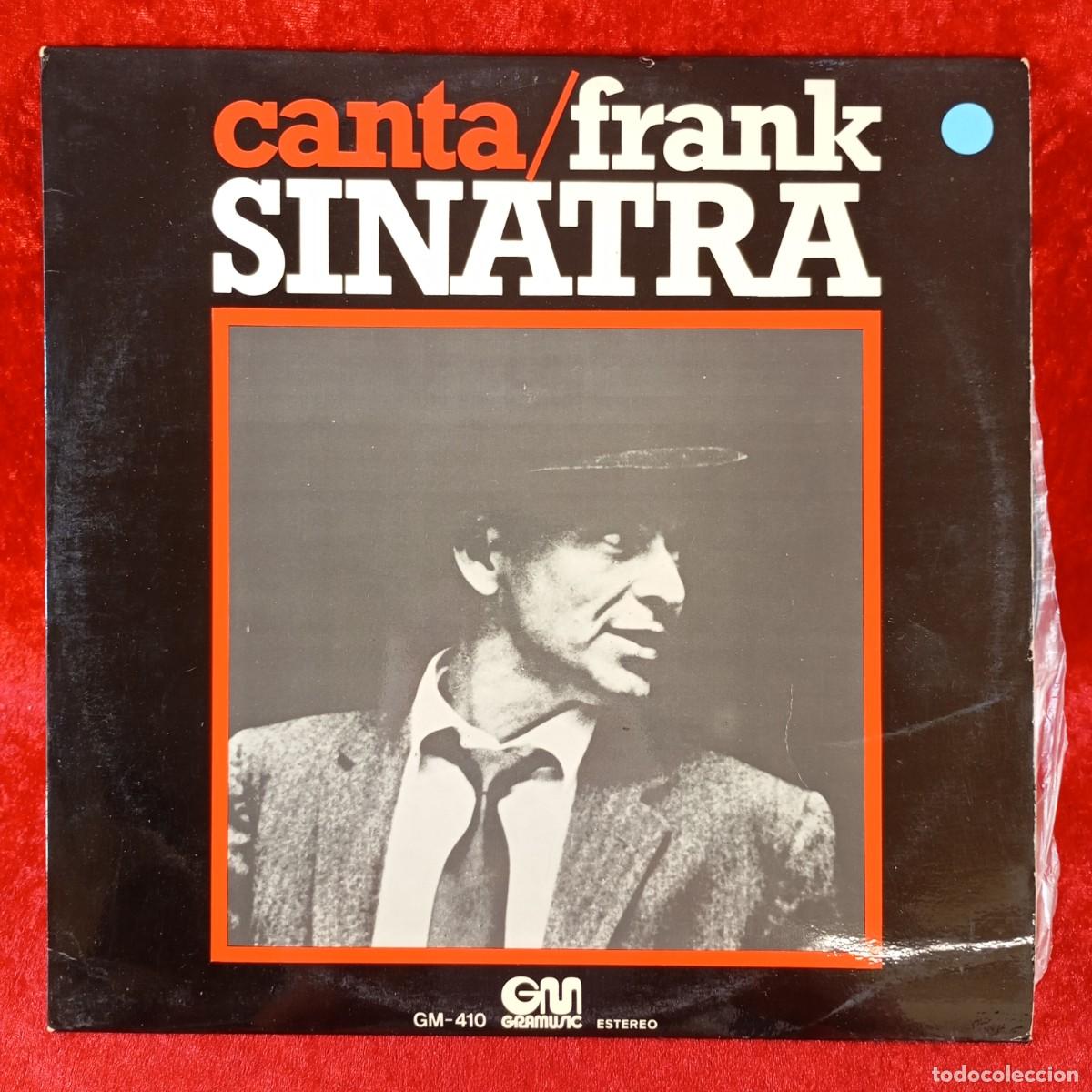 Discos de vinilo: CANTA - FRANK SINATRA - GM-410 - GRAMUSIC - ESTEREO - 1975 - LP VINILO - DISCO / 149