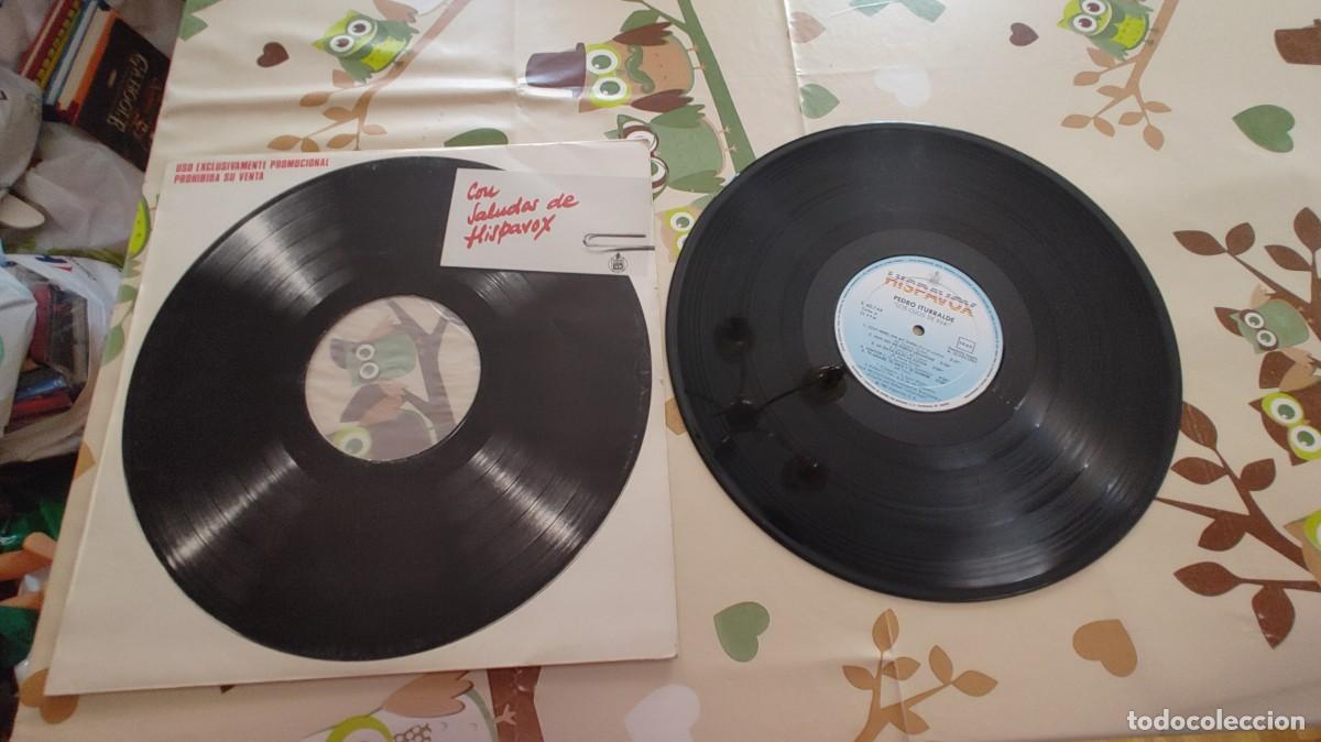 Dischi in vinile: PEDRO ITURRALDE-LP LOS OJOS DE EVA-SIN PORTADA