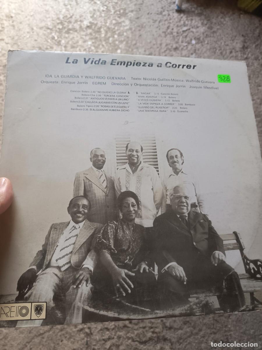 Discos de vinilo: DISCO LP LA VIDA EMPIEZA A CORRER,( cuba)