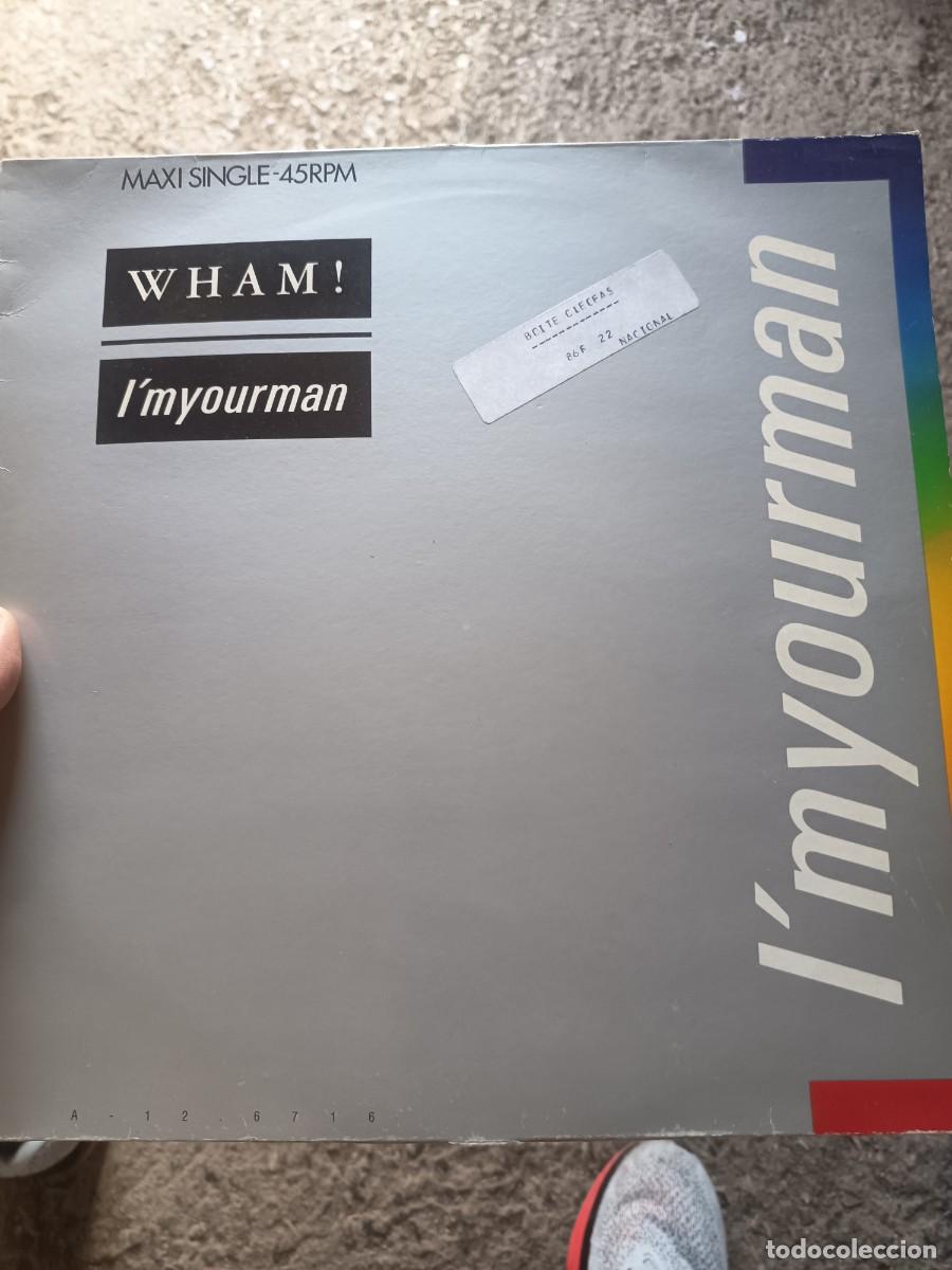 Discos de vinilo: DISCO WHAM,( GEORGE MICHAEL), MAXI SINGLE
