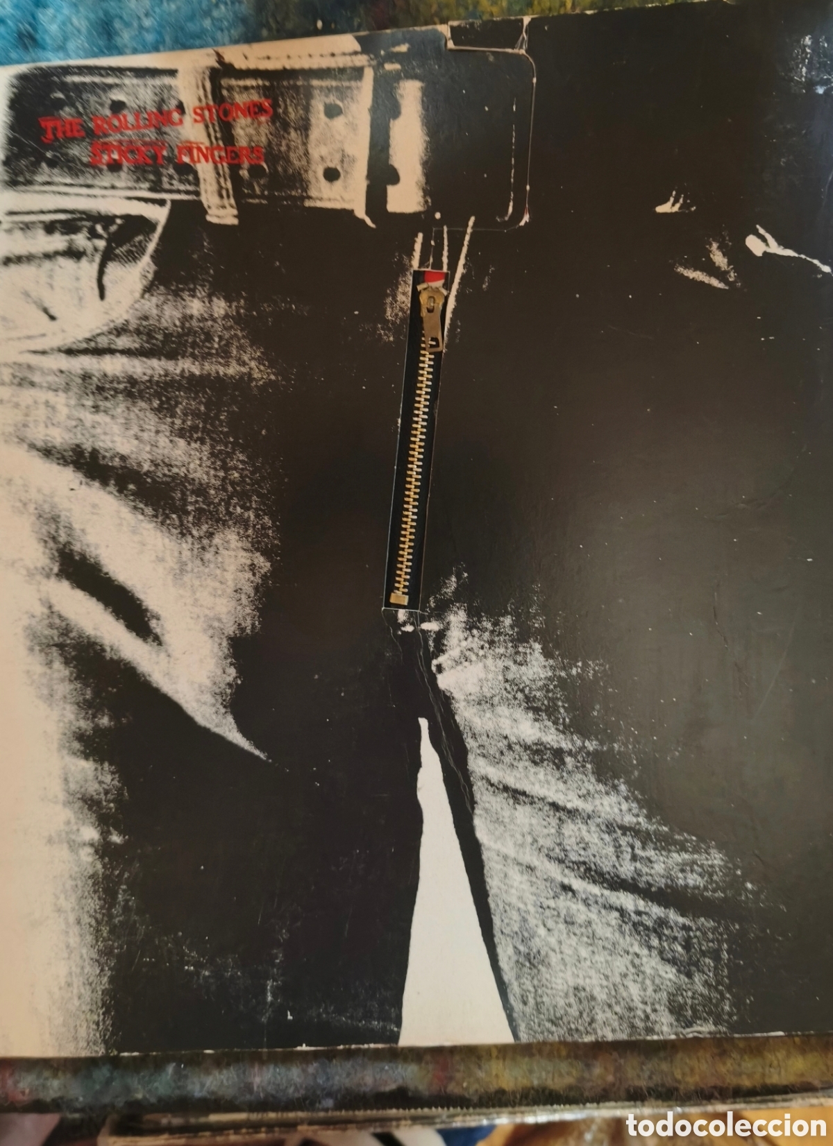 Discos de vinilo: The Rolling Stones:Sticky Fingers.Lp 1971 USA 1 Edici&oacute;n USA