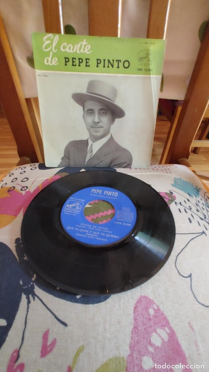 Discos de vinilo: PEPE PINTO-EP EL CANTE DE PEPE PINTO