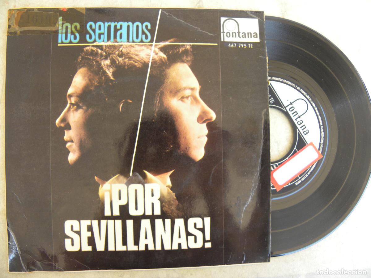Discos de vinilo: LOS SERRANOS POR SEVILLANAS -EP 1967