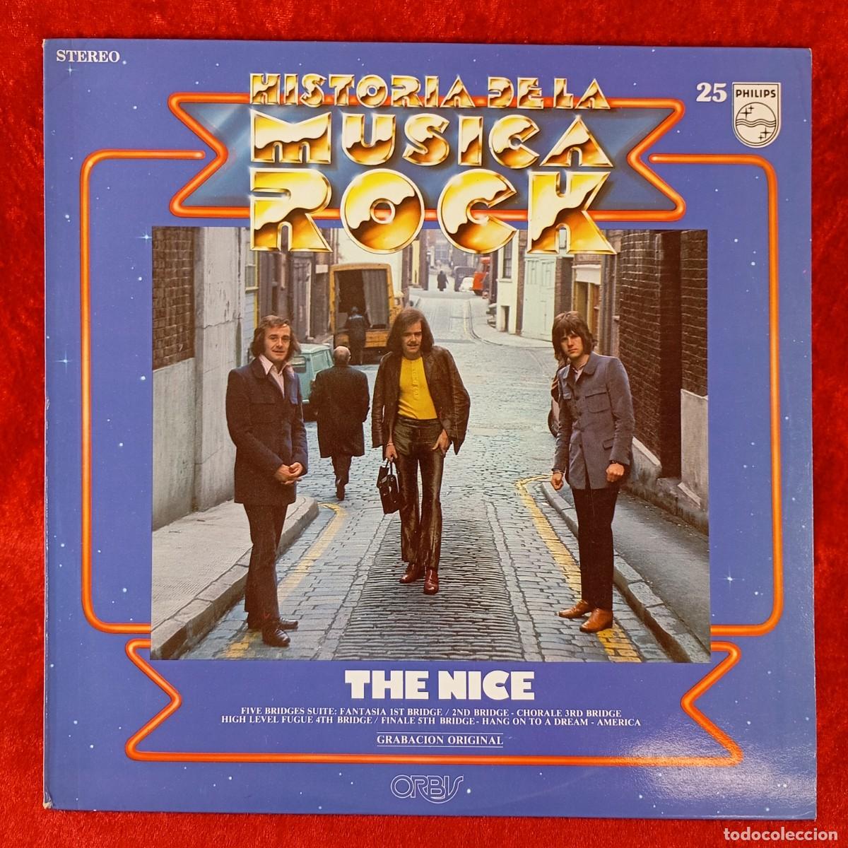 Discos de vinilo: THE NICE - HISTORIA DE LA MUSICA DEL ROCK - 25 - 68 41 150 - LP VINILO - DISCO / 163