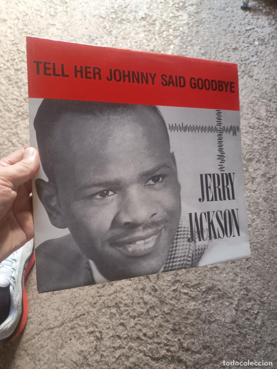 Discos de vinilo: DISCO LP JERRY JACKSONi,( Italia 1990, soul, blues)