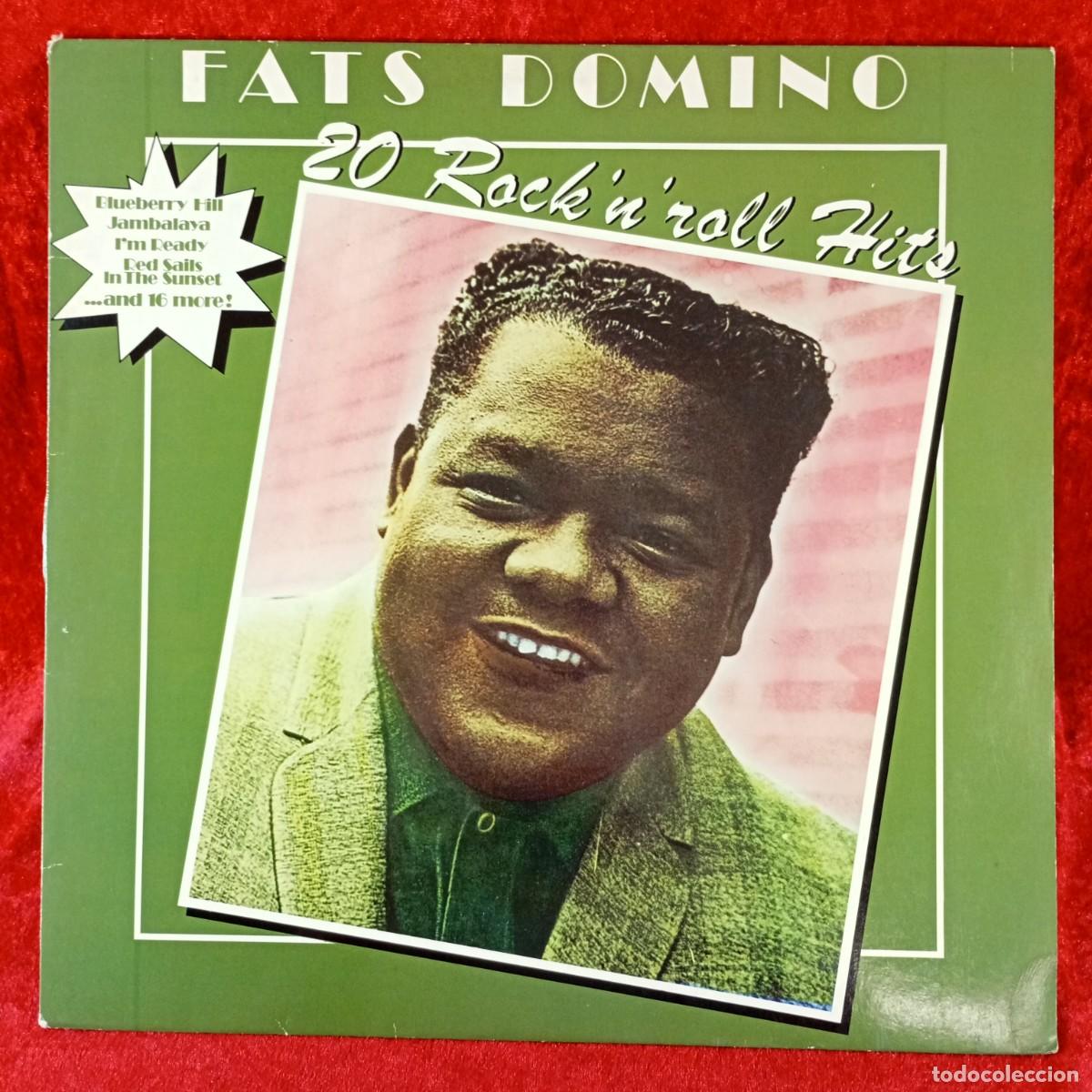 Discos de vinilo: FATS DOMINO - 80 ROCK N ROLL HITS - 1C 064-82 750 - LP VINILO - DISCO / 168