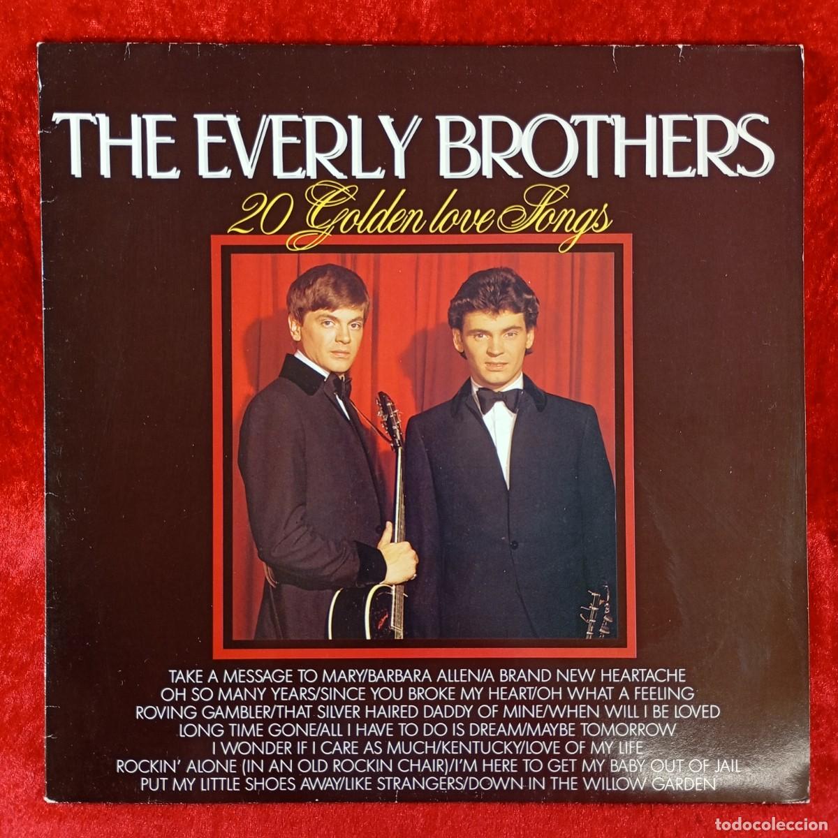 Discos de vinilo: THE EVERLY BROTHERS - 20 GOLDEN LOVE SONGS - MA 5785 - MA MC 95785 - LP VINILO - DISCO / 169