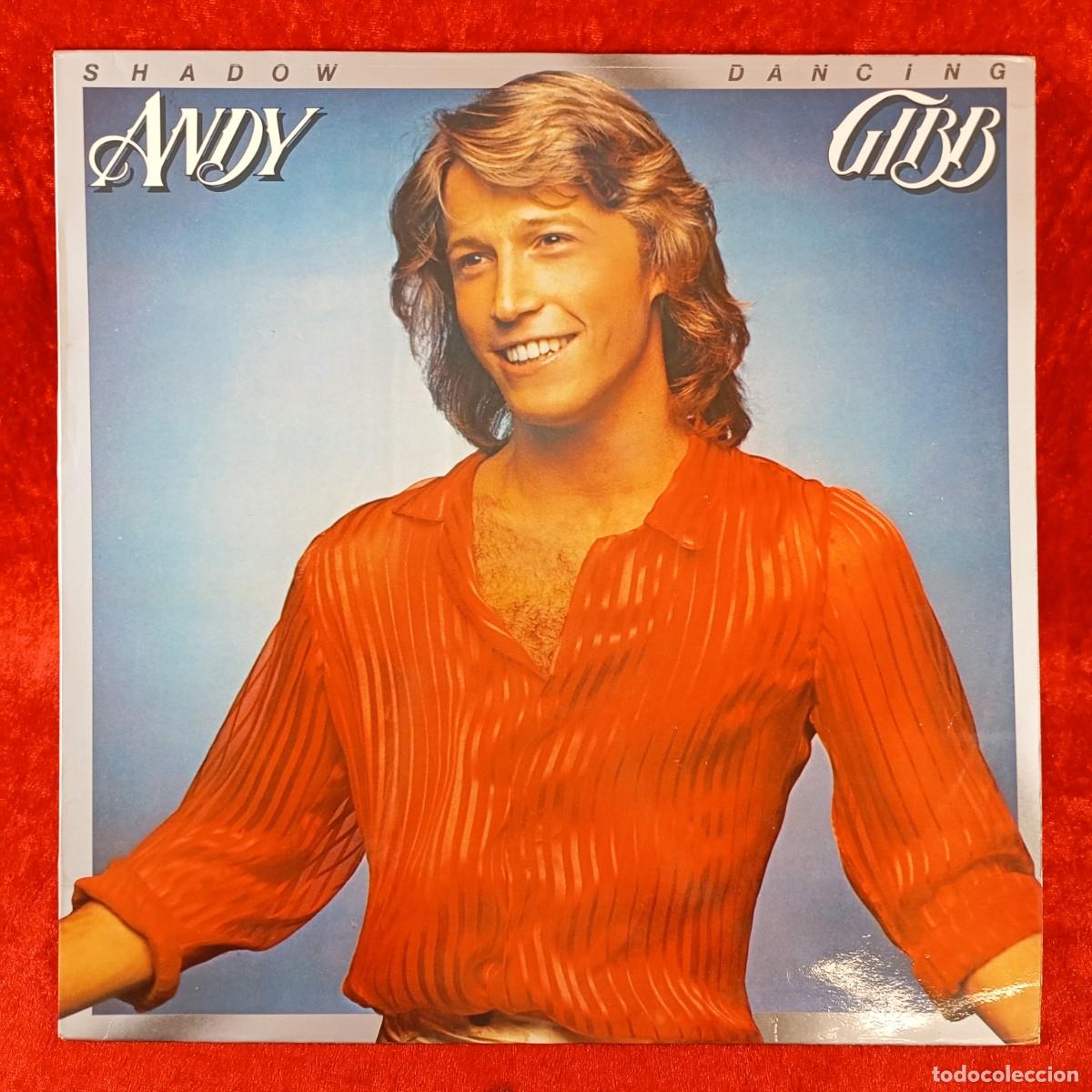 Discos de vinilo: ANDY GIBB - SHADOW DANCING - 23 94 202 - LP VINILO - DISCO / 180