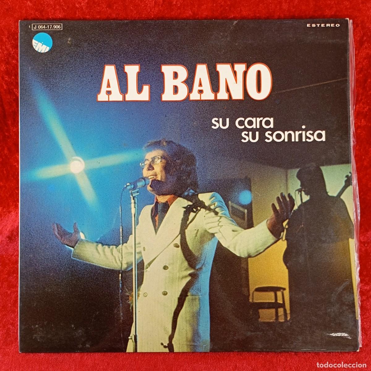 Discos de vinilo: AL BANO - SU CARA SU SONRISA - 1 J 064-17.906 - LP VINILO - DISCO / 184