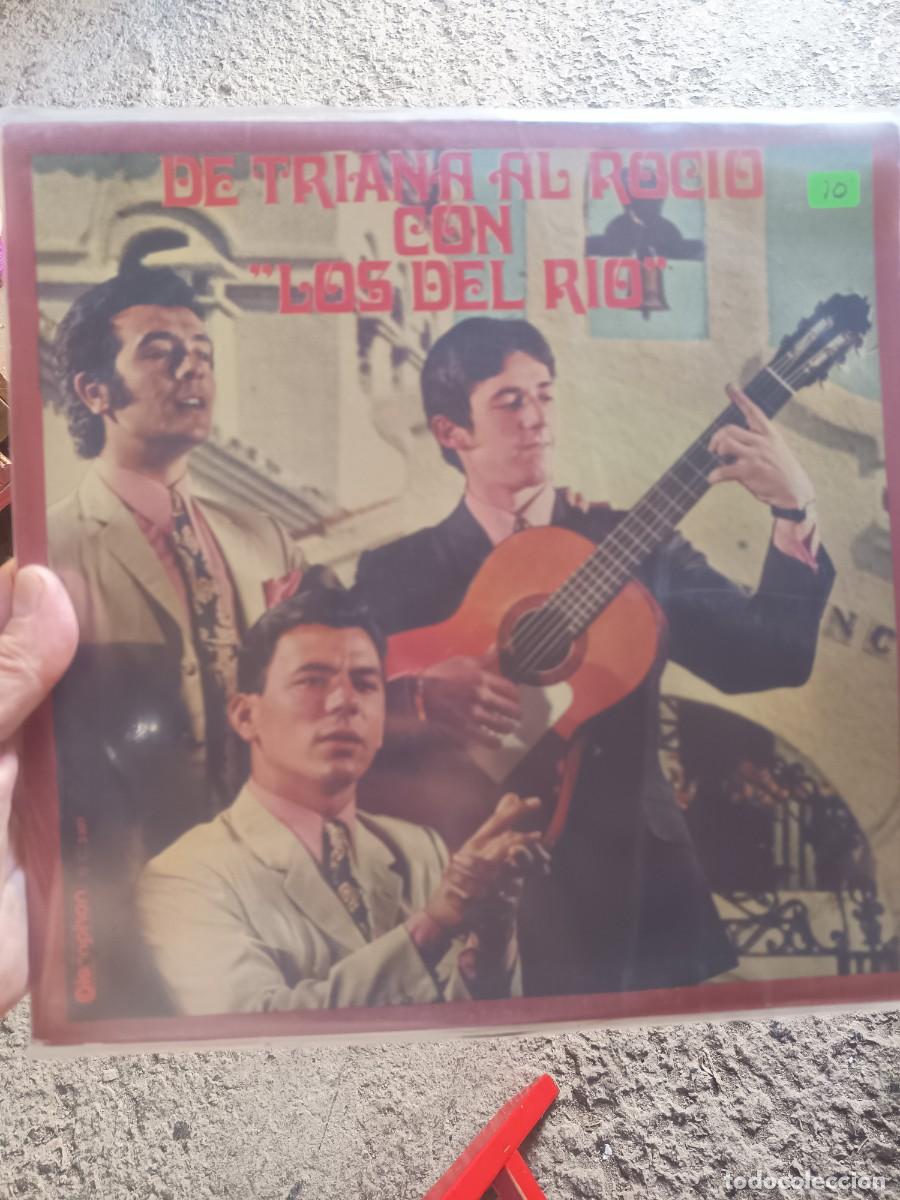 Discos de vinilo: DISCO LP DE TRIANA AL ROCIO,CON LOS DEL RIO