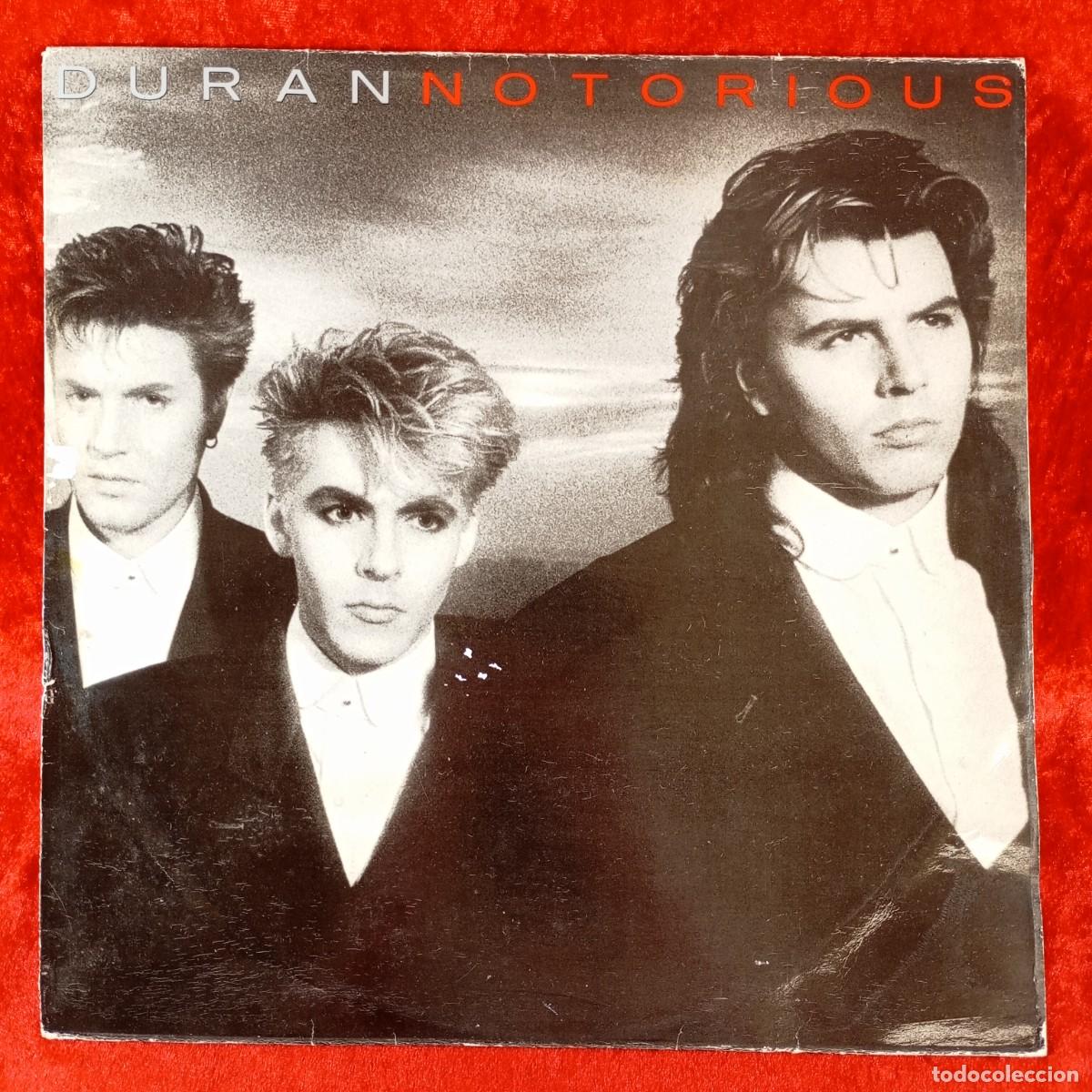 Discos de vinilo: DURAN - NOTORIOUS - 074 24 0659 1 - LP VINILO - DISCO / 192