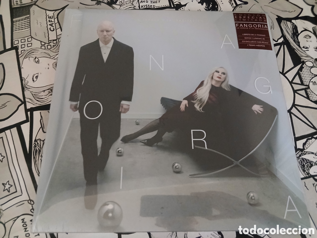 Discos de vinilo: FANGORIA, LA VERDAD O LA IMAGINACI&Oacute;N, LP+CD,LIMITADA