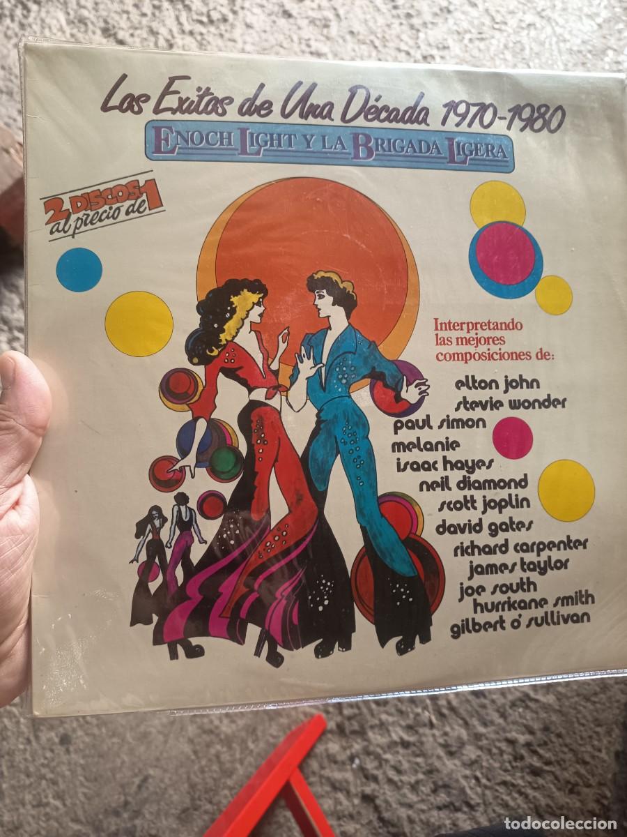 Discos de vinilo: DiSCO LP LOS EXITOS DE UNA DECADA 1970-1980