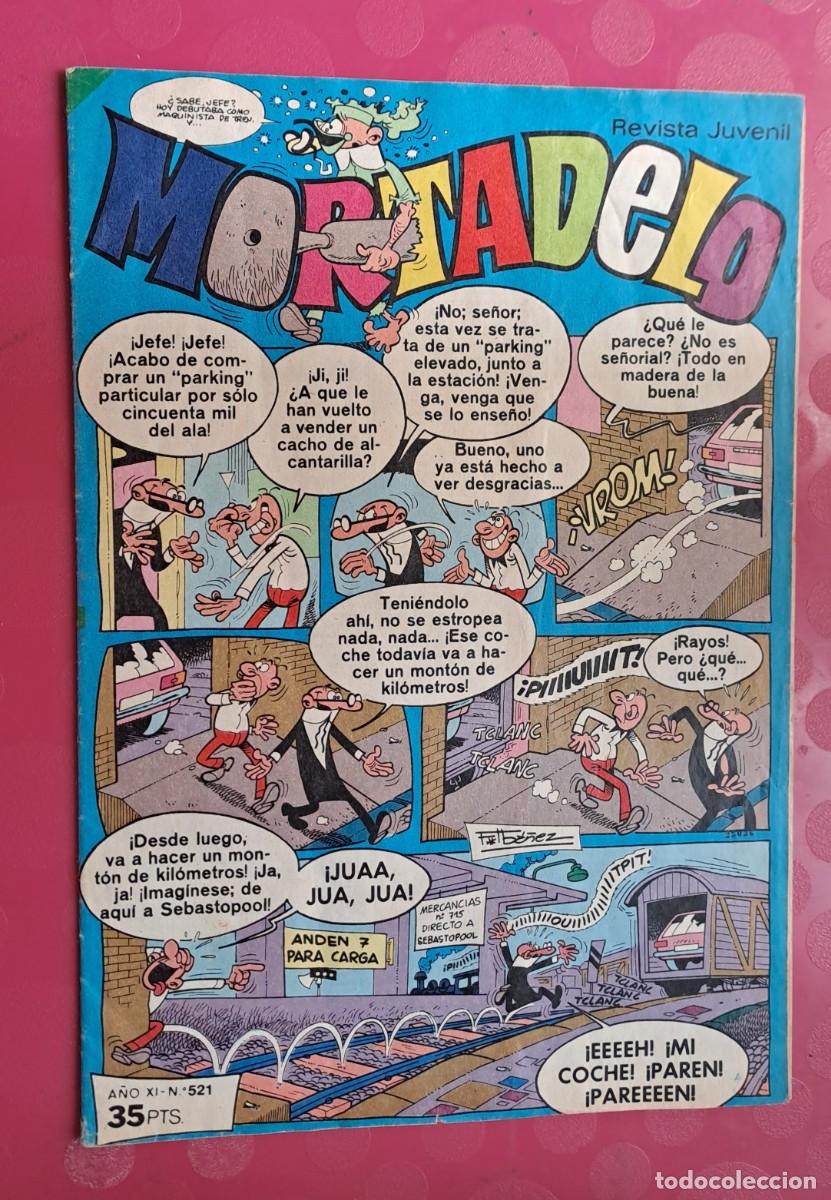 Discos de vinilo: MORTADELO. A&Ntilde;O XI N&ordm; 521 EDITORIAL BRUGUERA, 1980