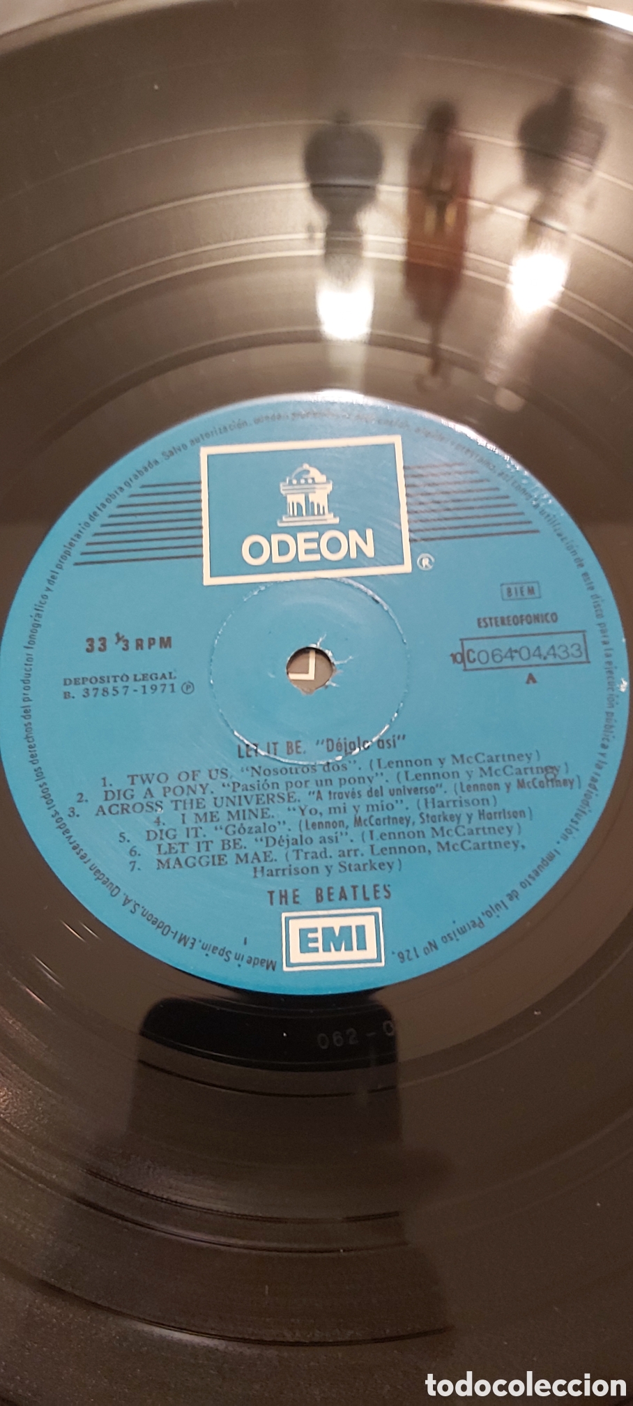 Discos de vinilo: B-LP LET IT BE. 1971 BEATLES - Foto 3
