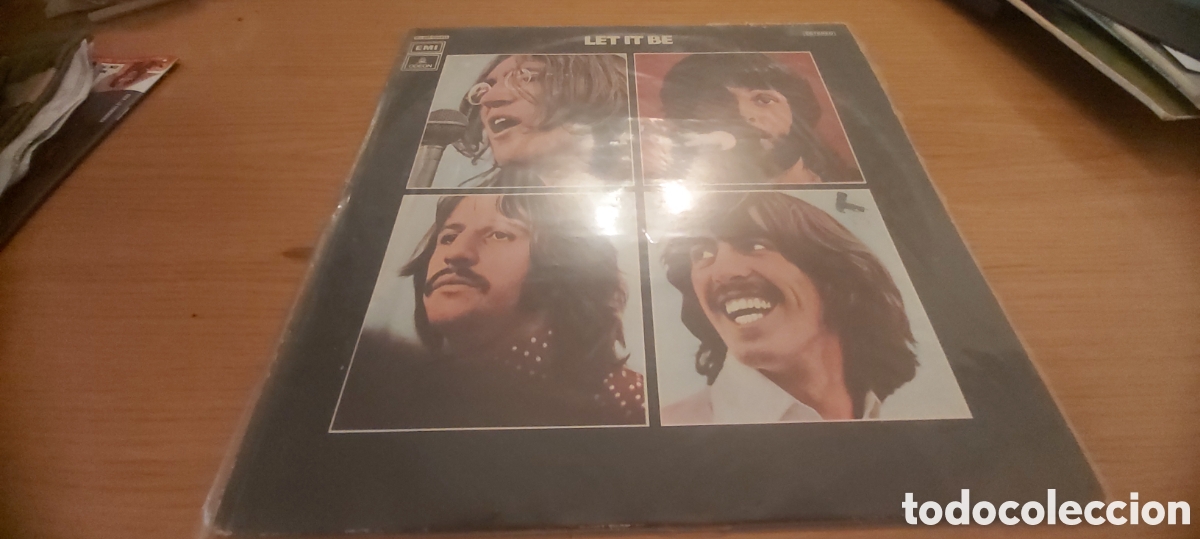 Discos de vinilo: B-LP LET IT BE. 1971 BEATLES