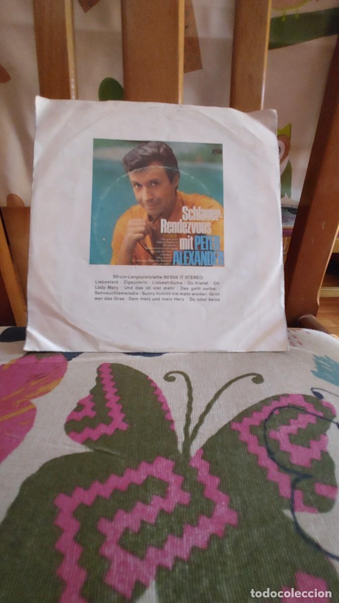 Discos de vinilo: PETER ALEXANDER-SINGLE HIER IST EIN MENSCH - Foto 2