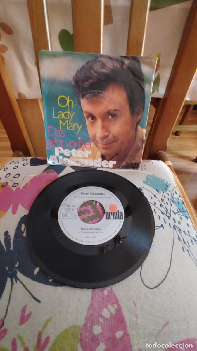 Discos de vinilo: PETER ALEXANDER-SINGLE OH LADY MARY - Foto 1