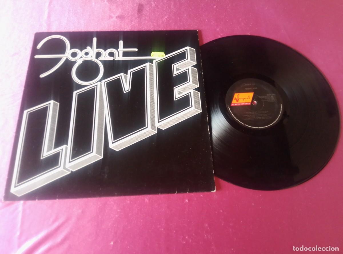 Discos de vinilo: FOGHAT LIVE 1990 LP L3 1 23 - Foto 1