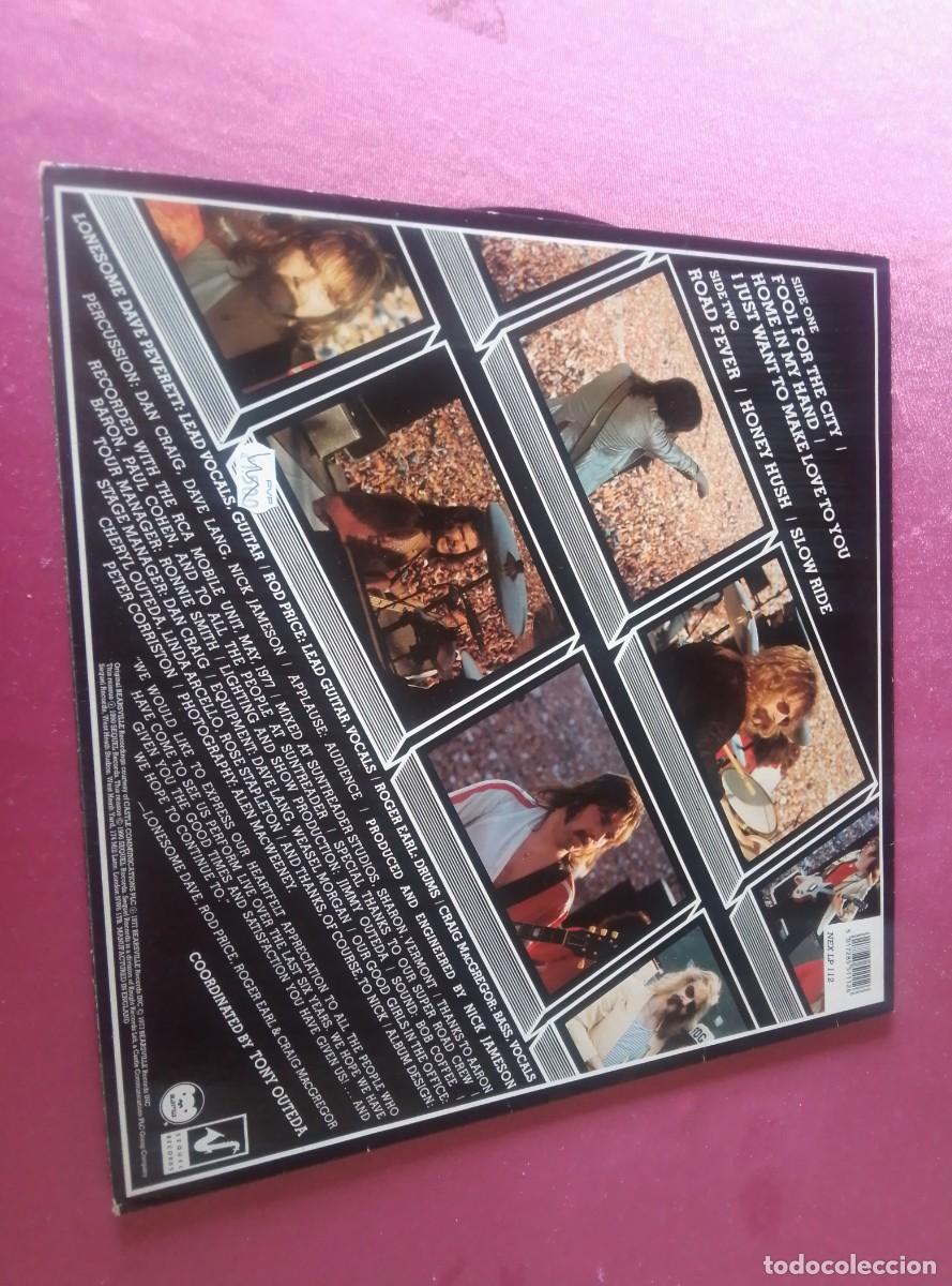 Discos de vinilo: FOGHAT LIVE 1990 LP L3 1 23 - Foto 2