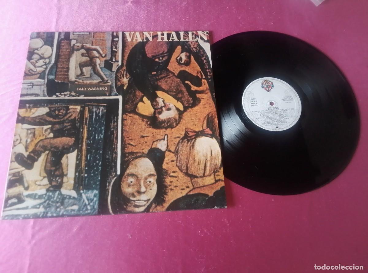 Discos de vinilo: VAN HALEN FAIR WARNING 1982 LP L3 1 23