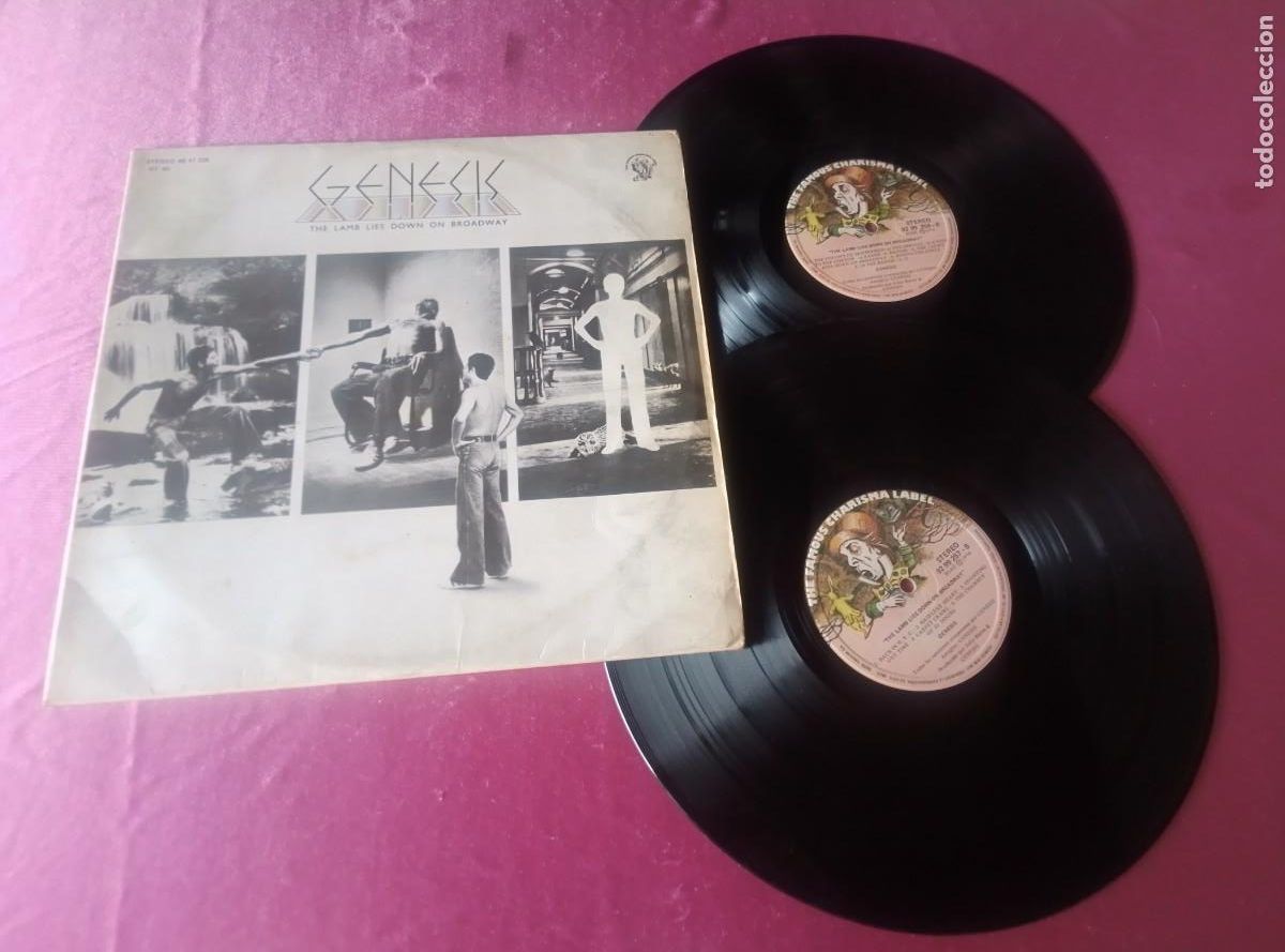 Discos de vinilo: GENESIS THE LAMB LIES DOWN ON BROADWAY DOBLE 1974 LP L3 1 23