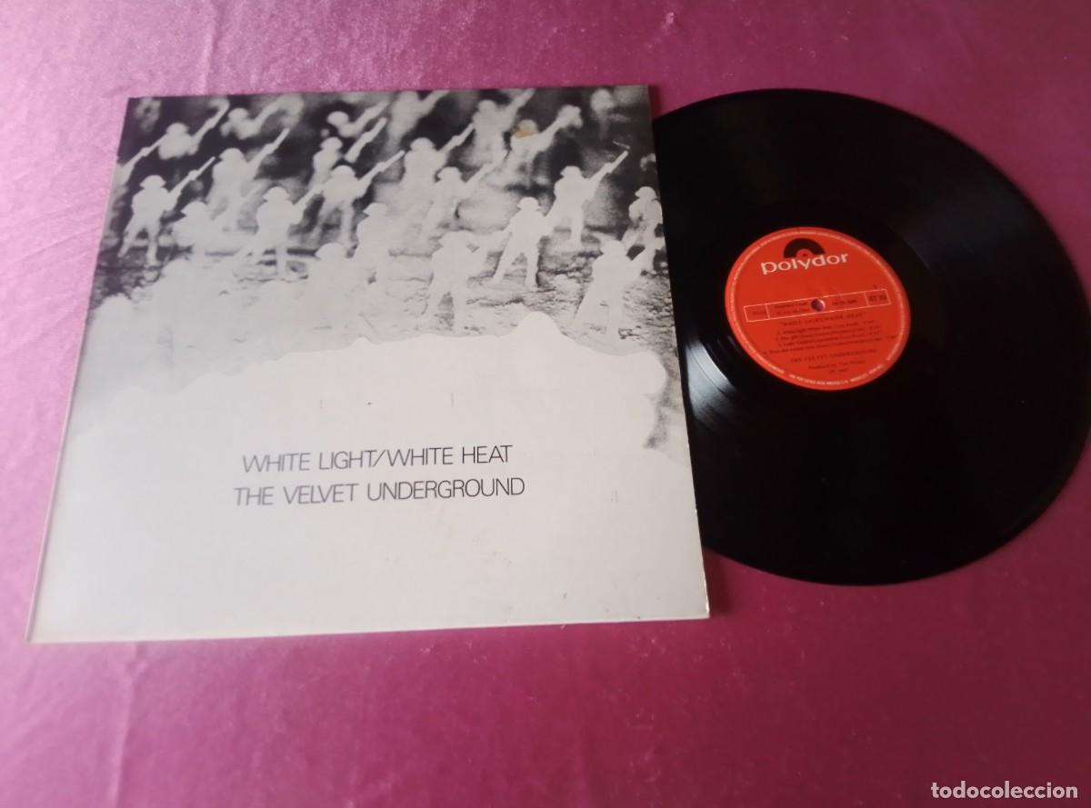 Discos de vinilo: THE VELVET UNDERGROUND WHITE LIGHT WHITE HEAT 1980 LP L3 1 23