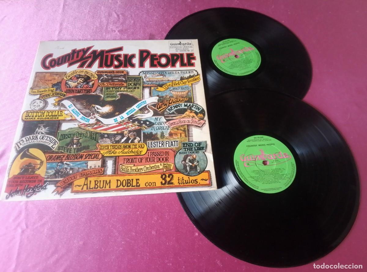 Discos de vinilo: COUNTRY MUSIC PEOPLE 1981 DOBLE LP L3 1 23