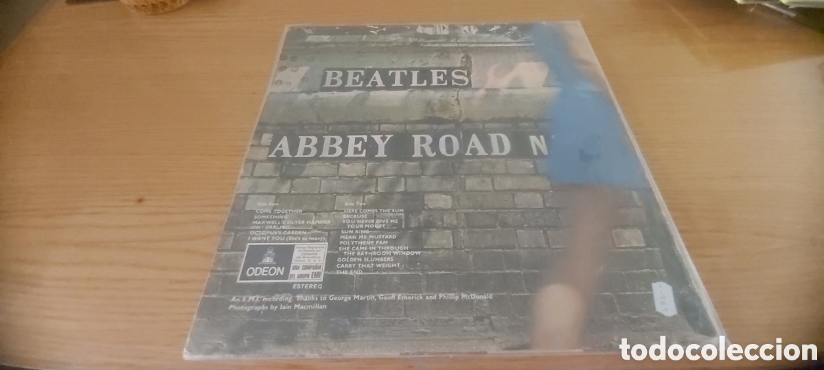 Discos de vinilo: LP ABBEY ROAD. THE BEATLES - Foto 2