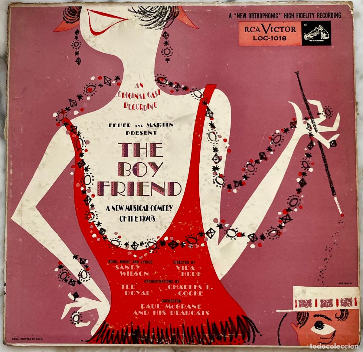 Discos de vinilo: THE BOY FRIEND. ORIGINAL CAST RECORDING. VIDA HOPE. SANDY WILSON. JULIE ANDREWS. LP ORIGINAL USA