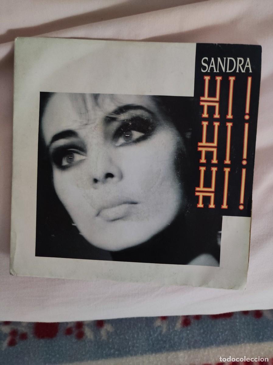 Discos de vinilo: Sandra - hi! hi! hi! (single 7&rdquo; 1986 - edici&oacute;n pop synth 80s)